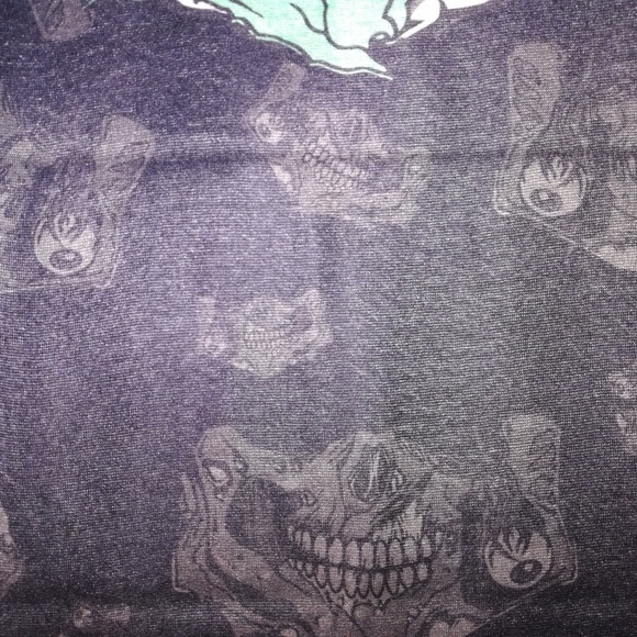 Zombie Skull Face Bandana Mask, Motorcycle Mask - Picture 3 of 4